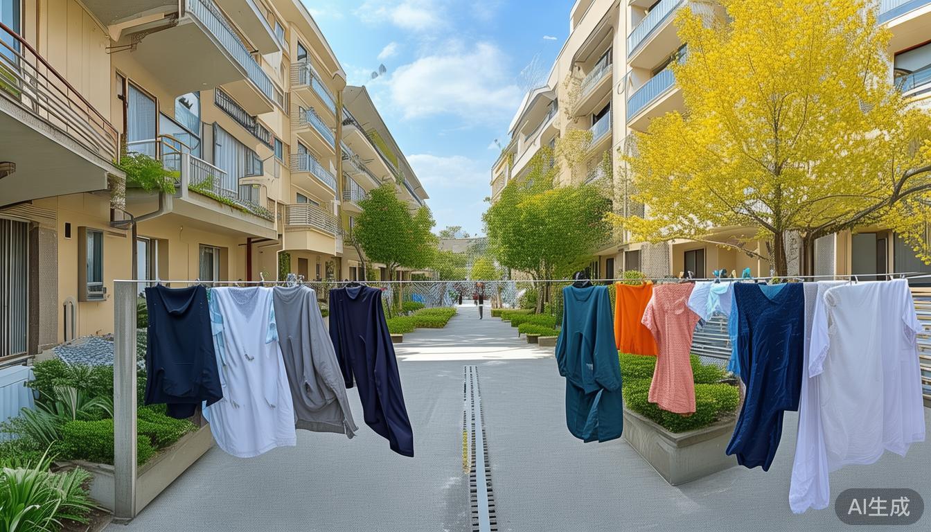 集中区该设吗？邻里咋相处？老旧小区晾晒难题引争议！(图4)